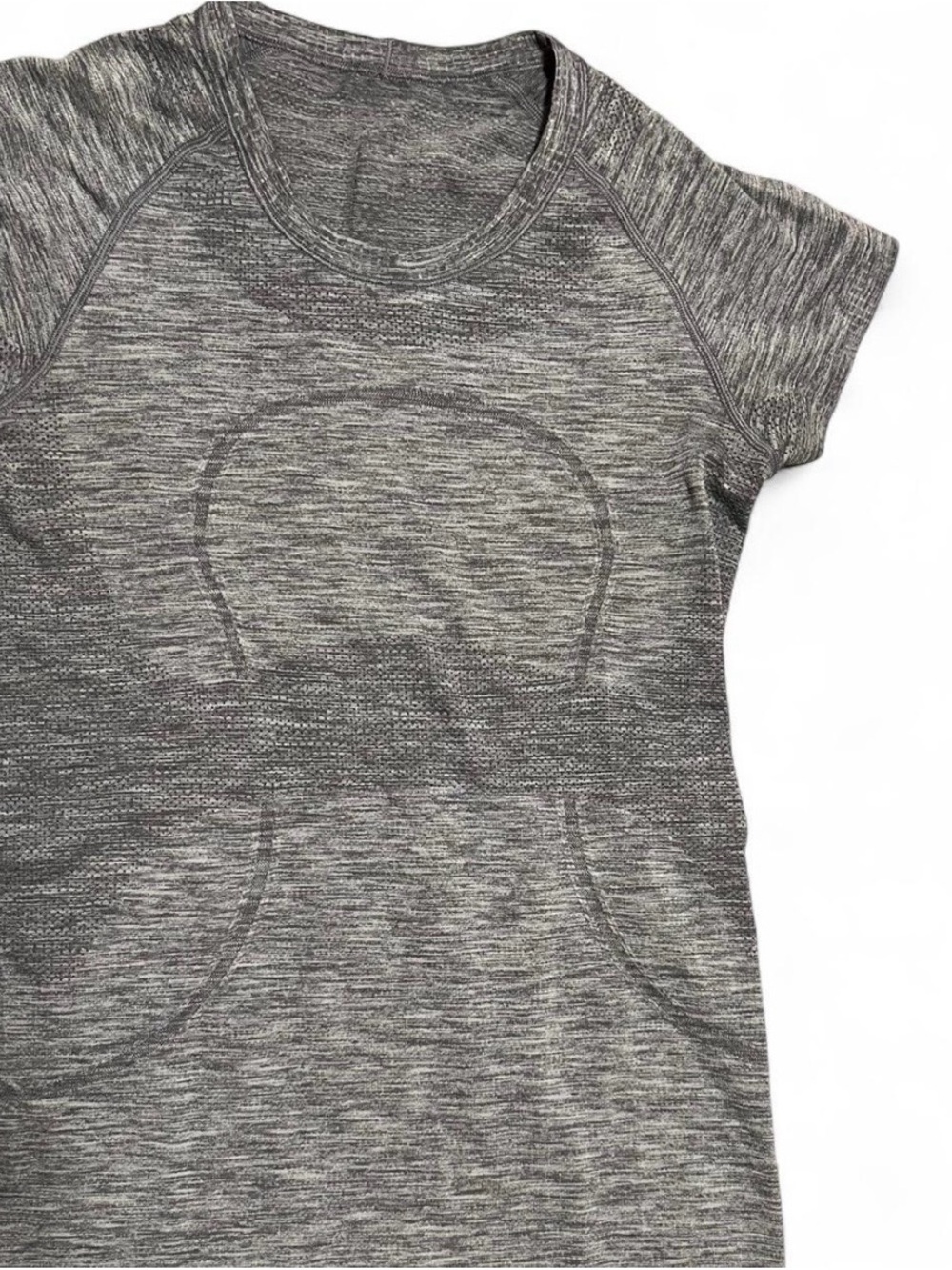 lululemon Swiftly Tech Gray Heather Short Sleeve Performance Tee
